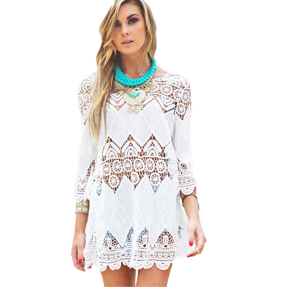 Mini vestido de playa