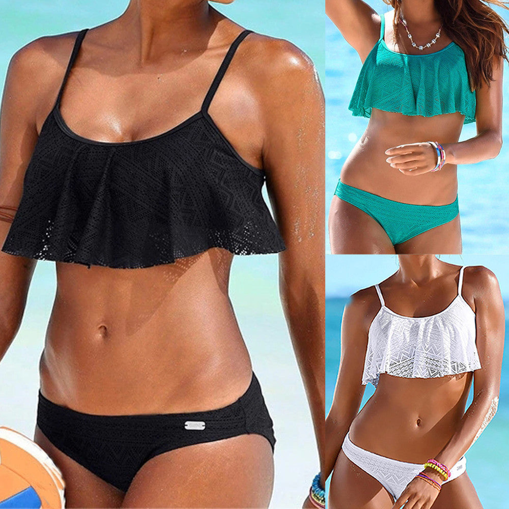 Espectacular Bikini con volantes