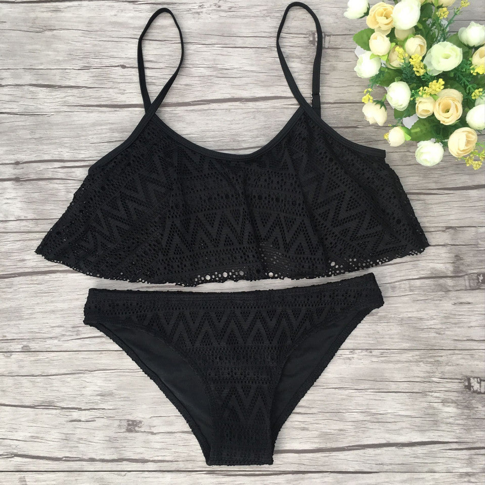 Espectacular Bikini con volantes