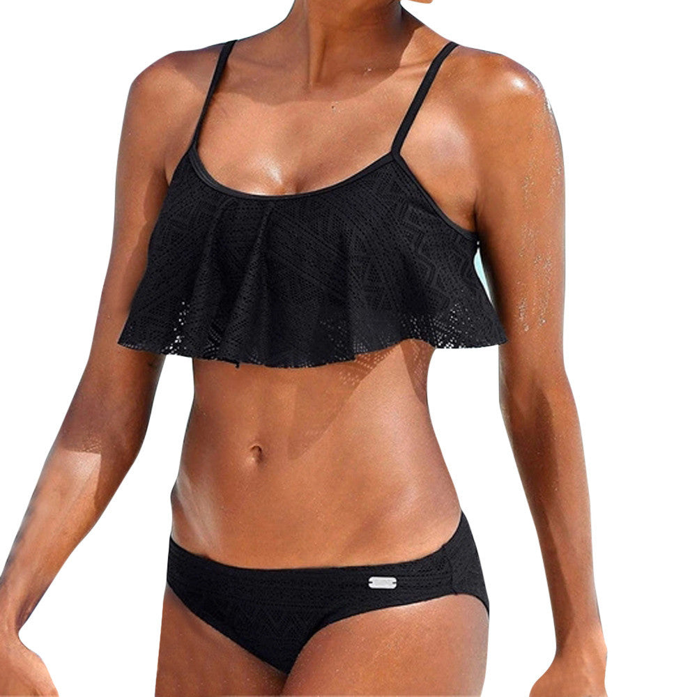 Espectacular Bikini con volantes