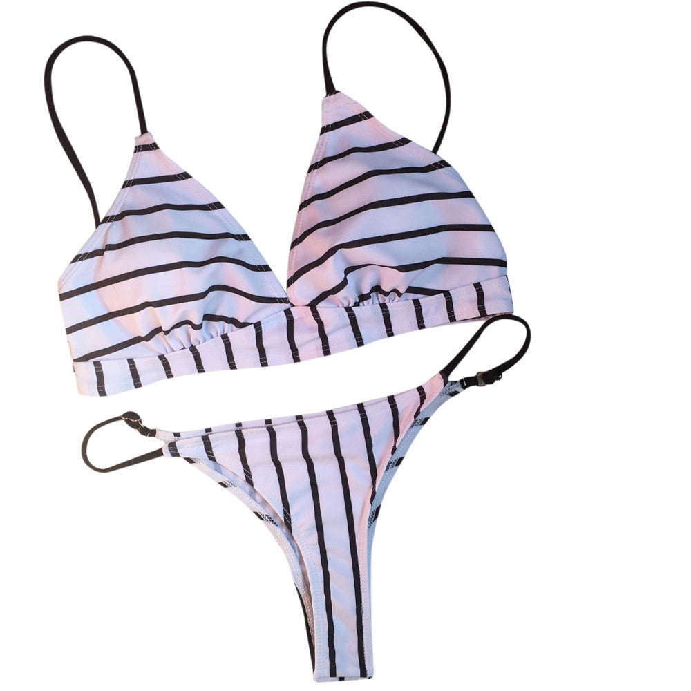 Bikini a rayas