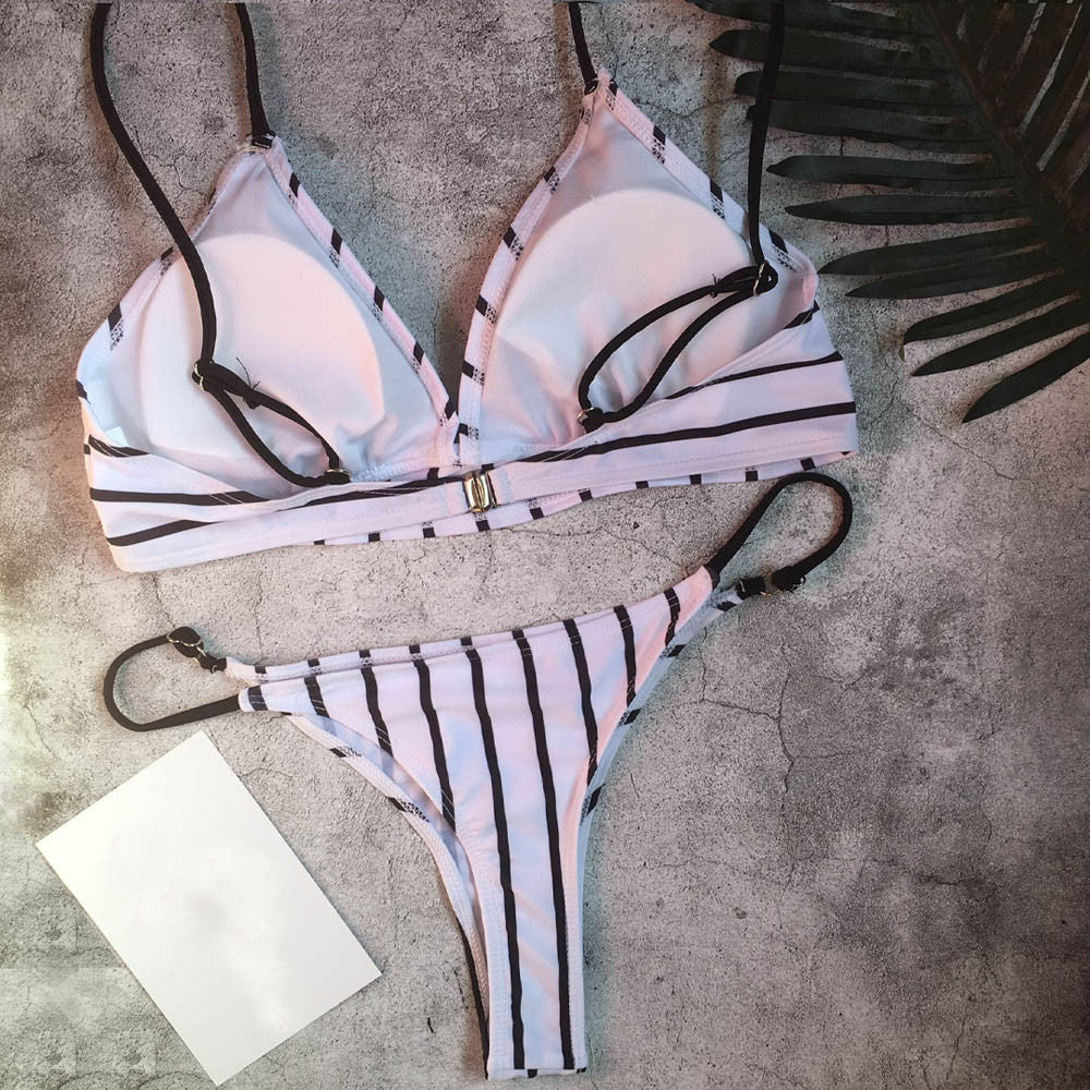 Bikini a rayas