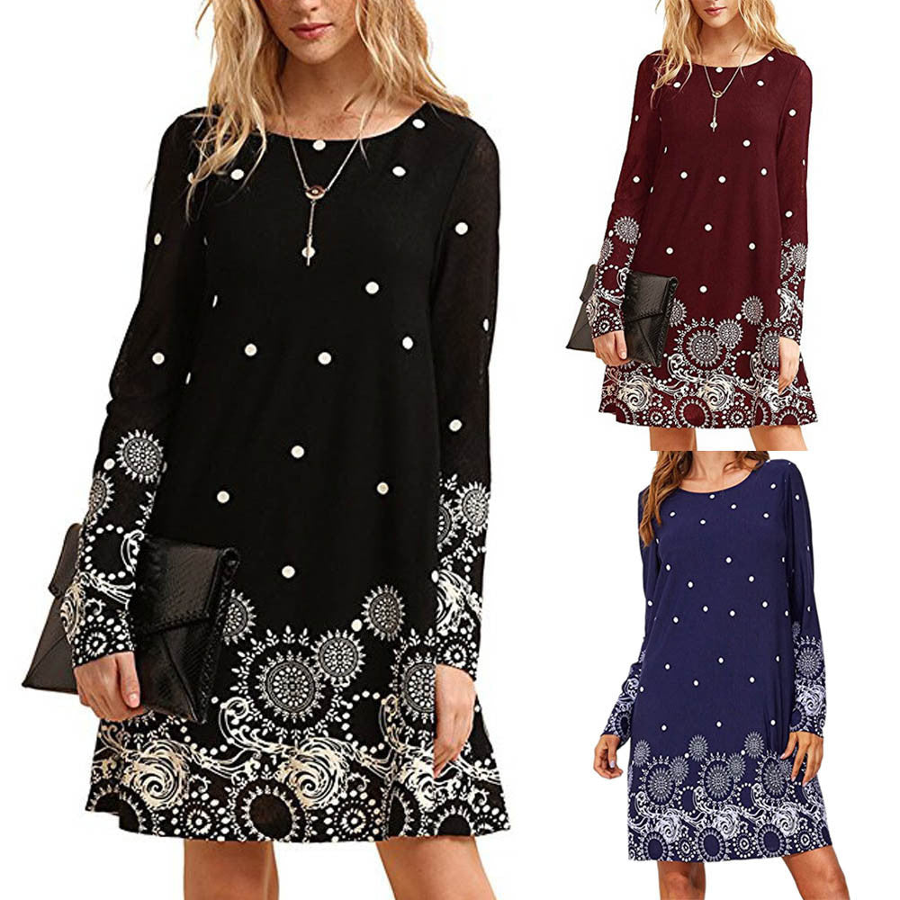 Vestido de verano con estampado floral