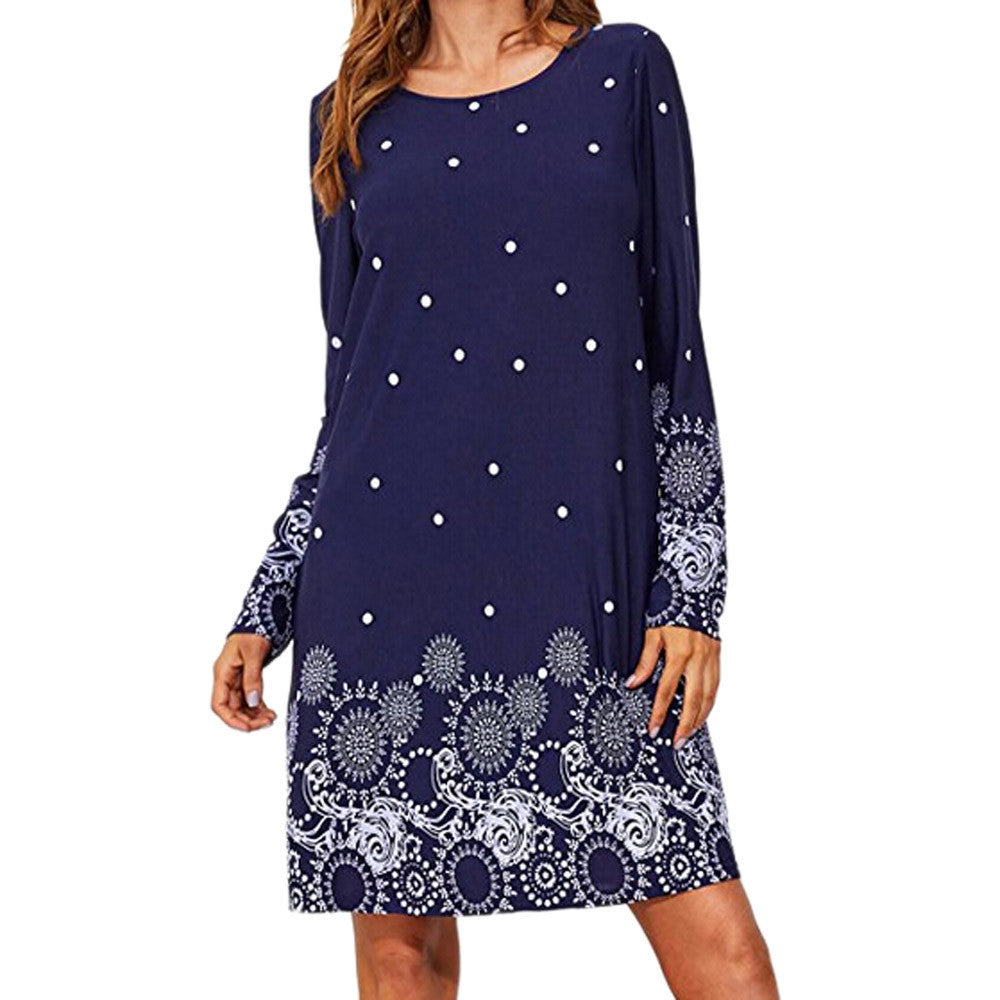 Vestido de verano con estampado floral