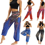 Pantalón tipo Aladino, idal para yoga, lindos y coloridos.