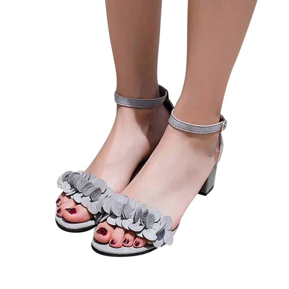 Sandalias tacón mediano