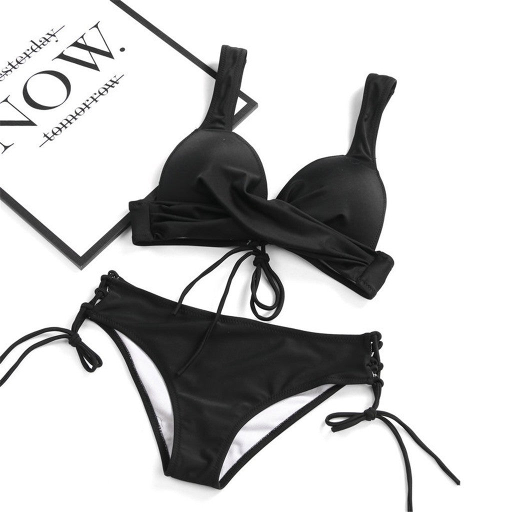 Traje de baño de dos piezas