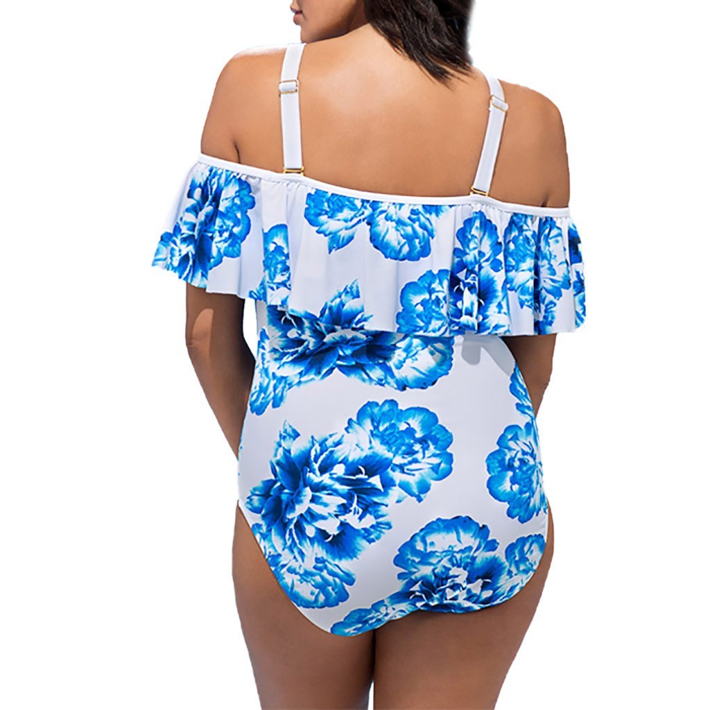 Hermoso traje de baño talla plus.