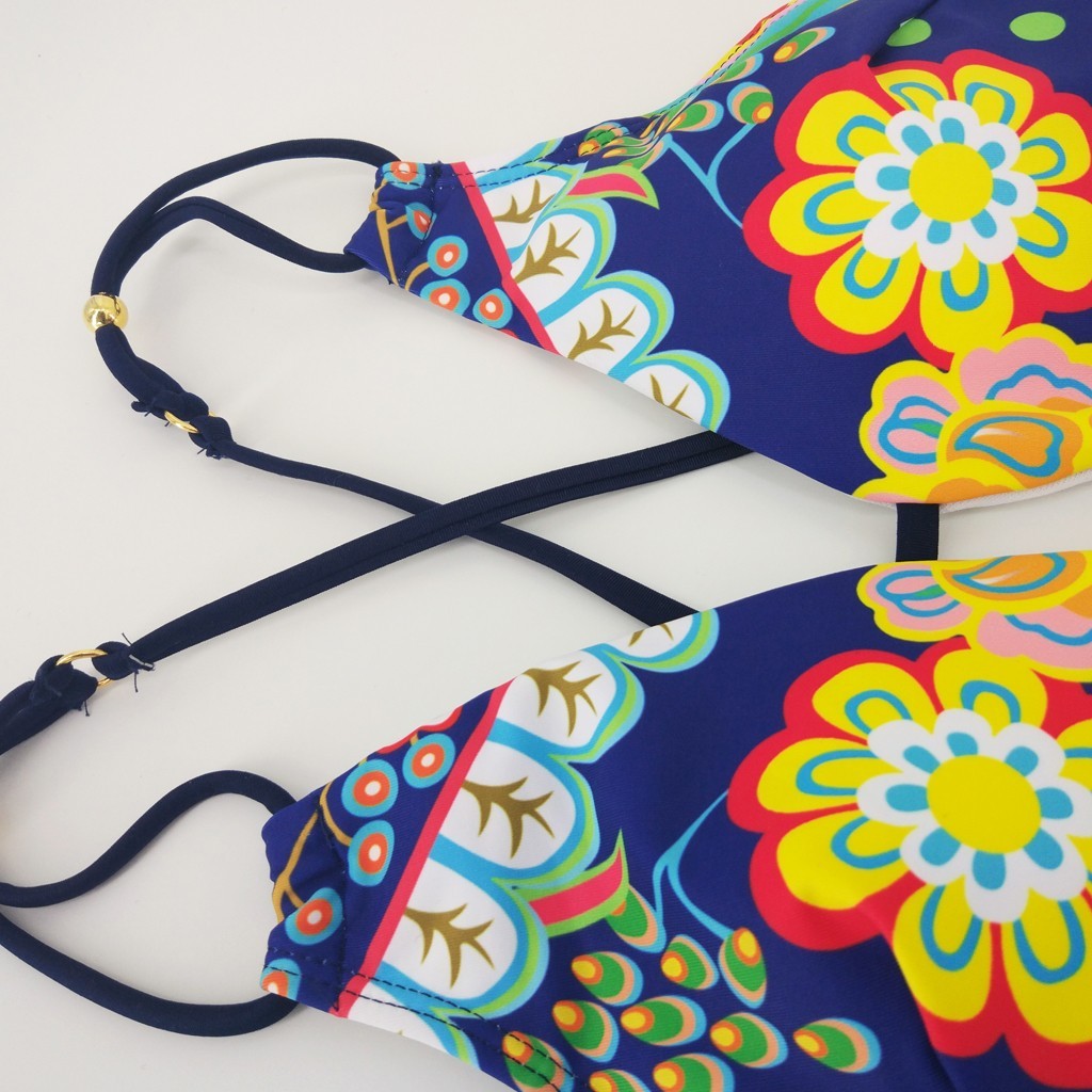 Traje de baño estampado, Bohemio.